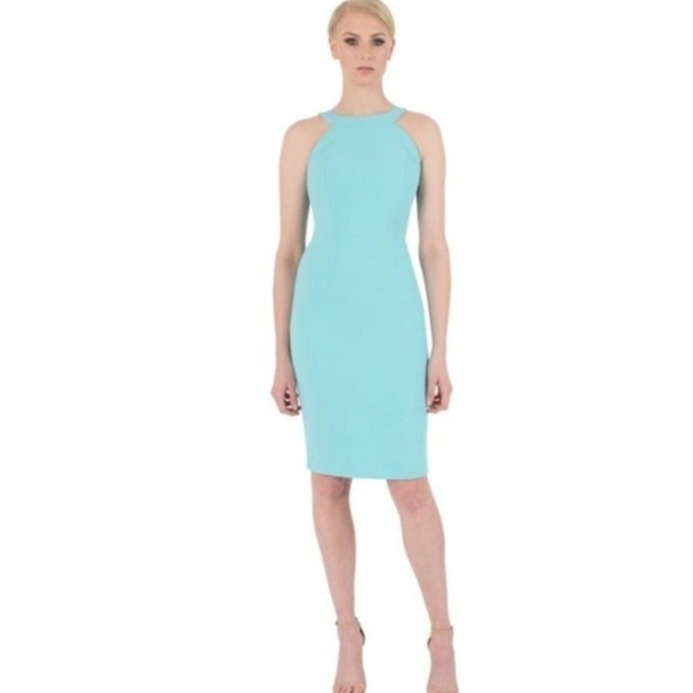 BLACK HALO MARCELLE SHEATH DRESS  SIZE 4